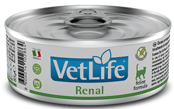 консервы VET LIFE RENAL NATURAL DIET 85гр.Паштет для кошек при мочевой