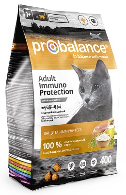 корм ProBalance 1,8 кг Adult Immuno Protection для кошек,  курица/индейка