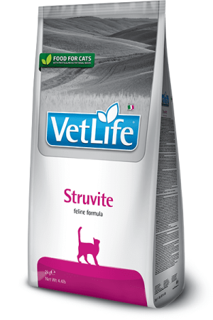 корм Vet Life Struvite 2 кг для кошек при МКБ струвитного типа FARMINA 4393