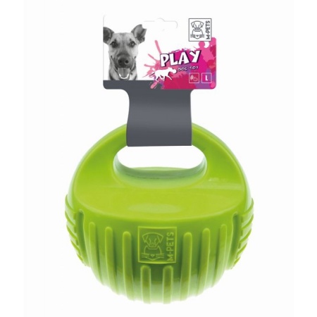 Игрушка для собак MPets Мяч-гиря 13см, зеленый 10629103
