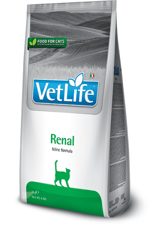 корм Vet Life Renal 2 кг для кошек при почечной недостаточности  FARMINA 4391