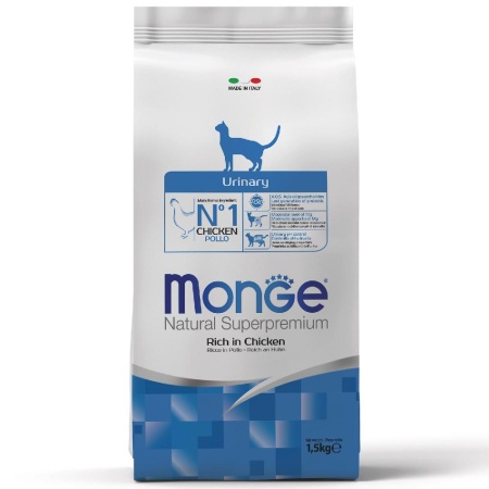 корм Монж Urinari 1,5 кг Уринари для кошек Monge