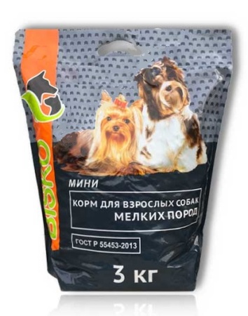 Корм Биско МИНИ Говядина 3кг для мелких собак