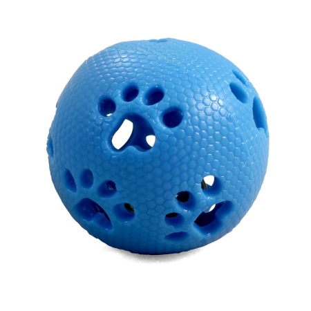 Игрушка для собак из термопласт. резины "Мяч-лапки", d70мм Триол 12191016 