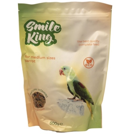 Корм Smile King 500гр для Средних попугаев