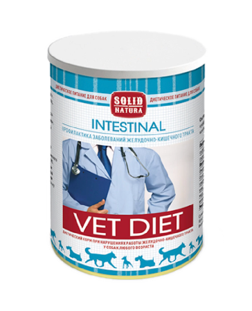 Консервы Solid Nature VET intestinal 340гр для собак при ЖКТ
